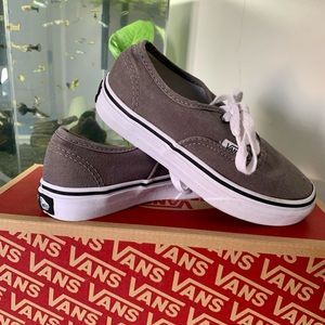 Gray Vans KIDS US size 11